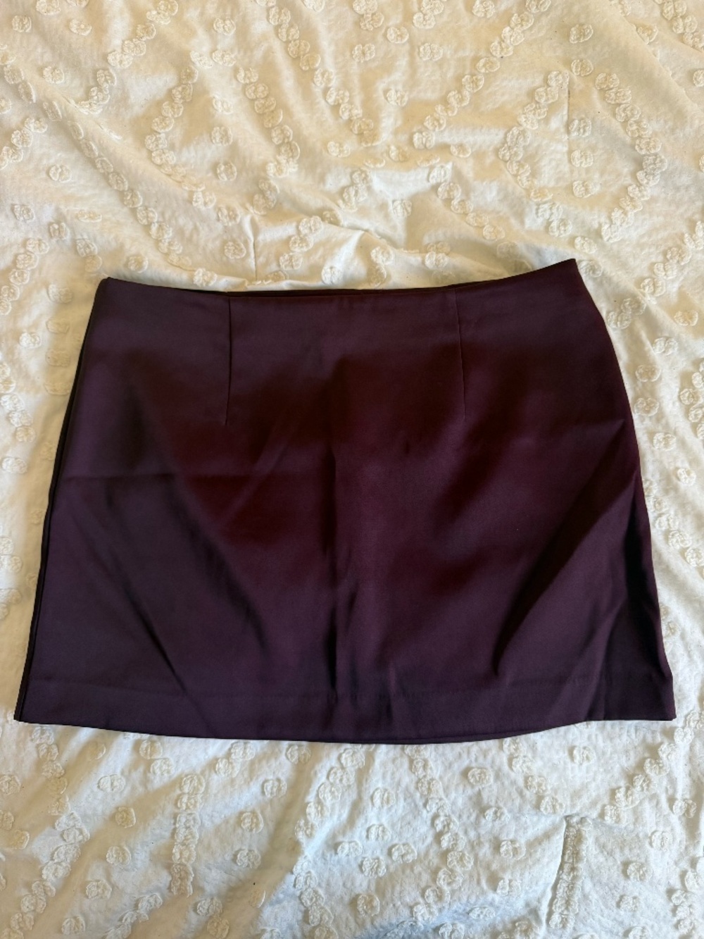 A New Day Satin Mini Skirt